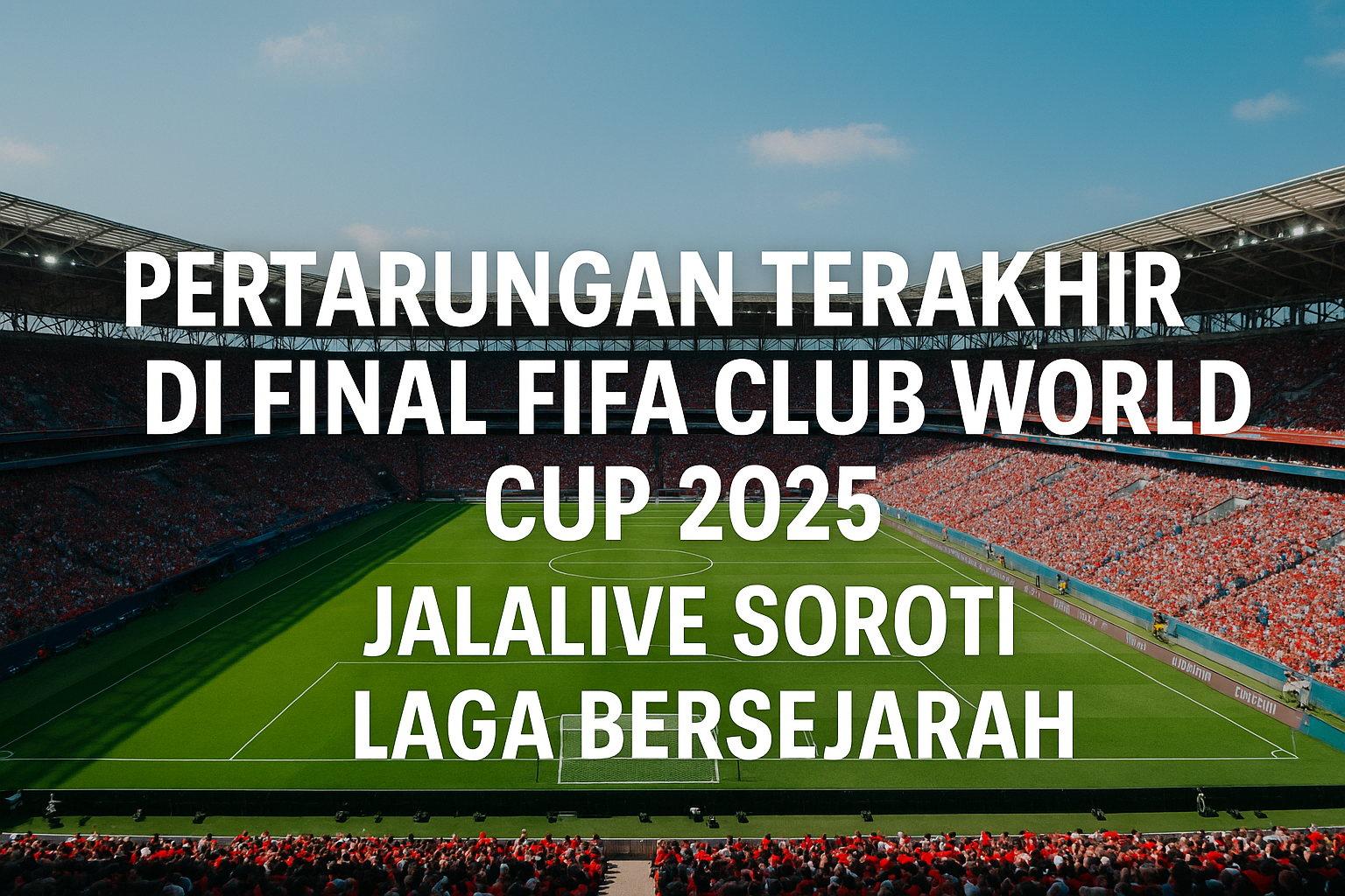 Pertarungan Terakhir di Final FIFA Club World Cup 2025: Jalalive Soroti Laga Bersejarah