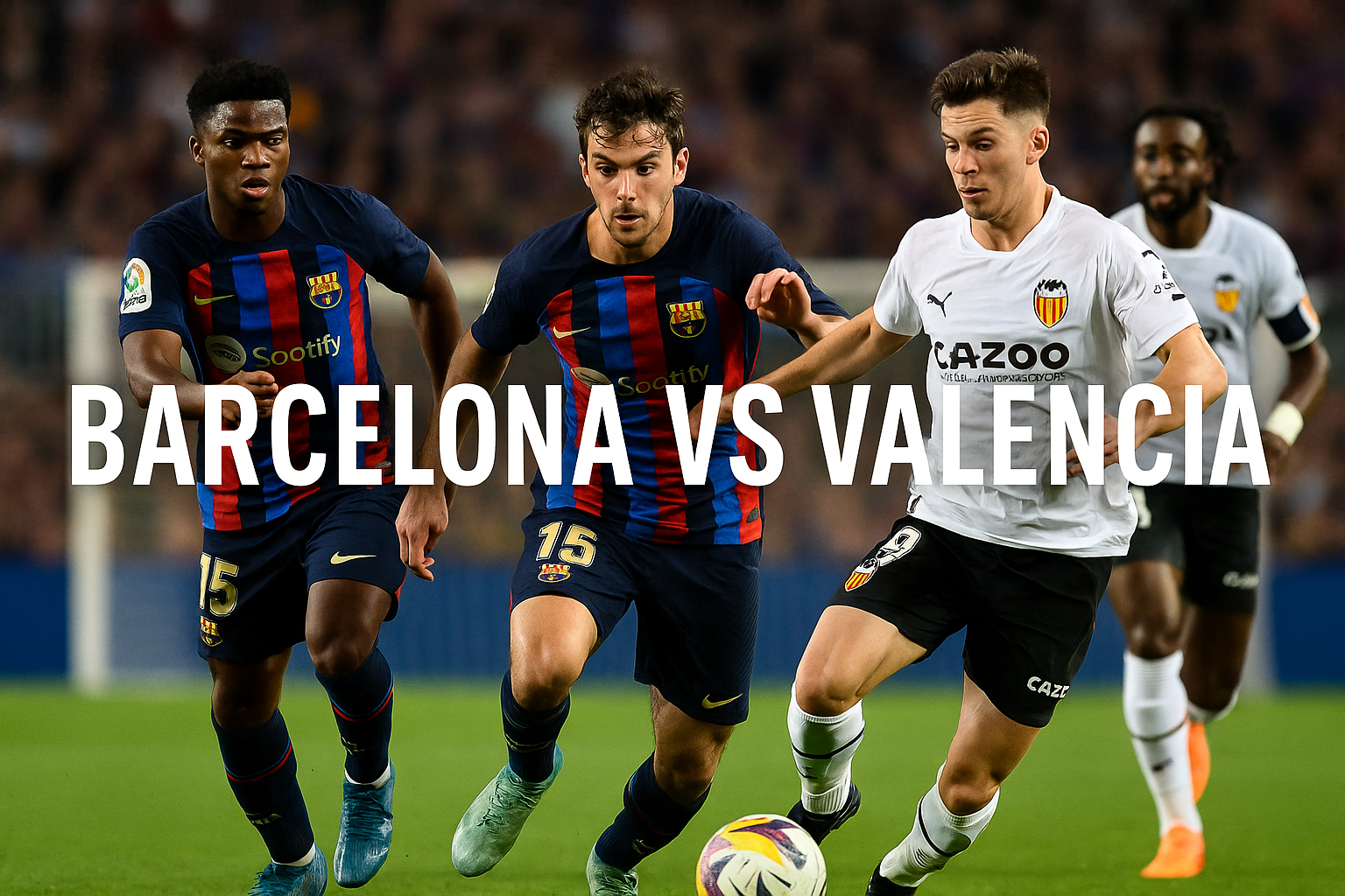 Link Streaming Barcelona vs Valencia La Liga Dini Hari Ini 02.00 WIB via Jalalive – Saksikan Aksi Seru di Liga Spanyol Malam Ini!